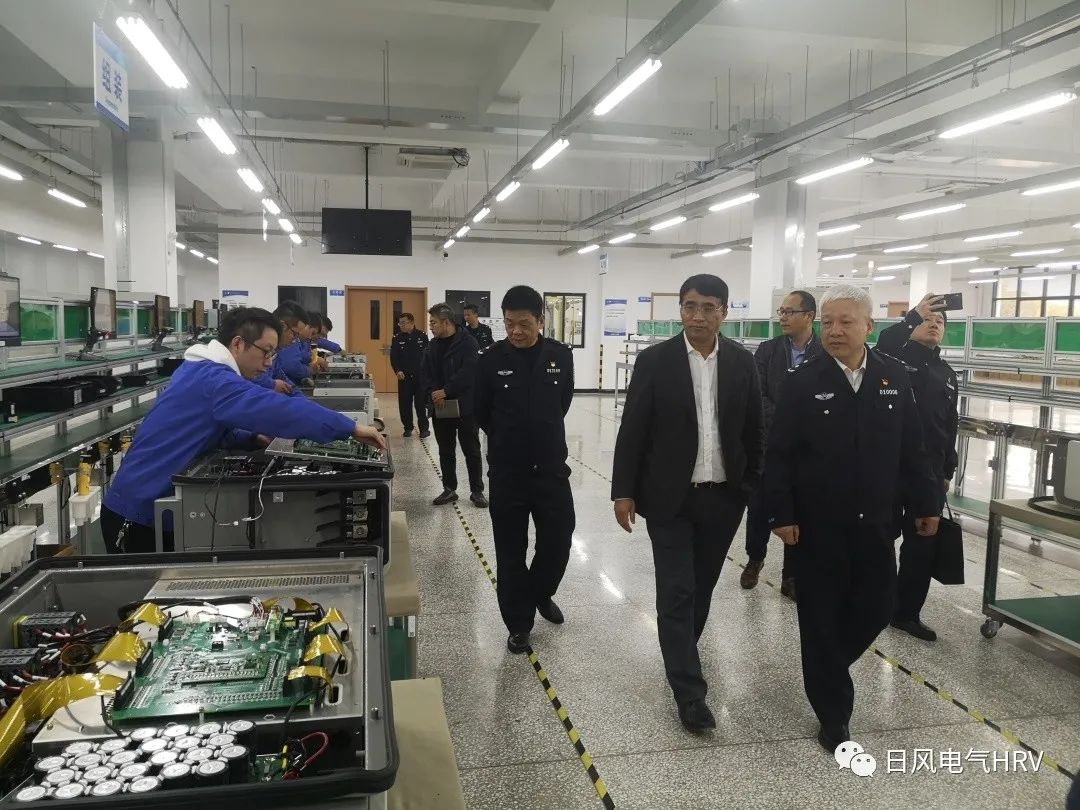 杭州市公安局黨委委員、政治部主任方國偉一行走訪日風電氣